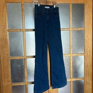 Flying Monkey flare stretch jean.  Like new!